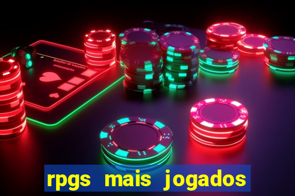 rpgs mais jogados do mundo